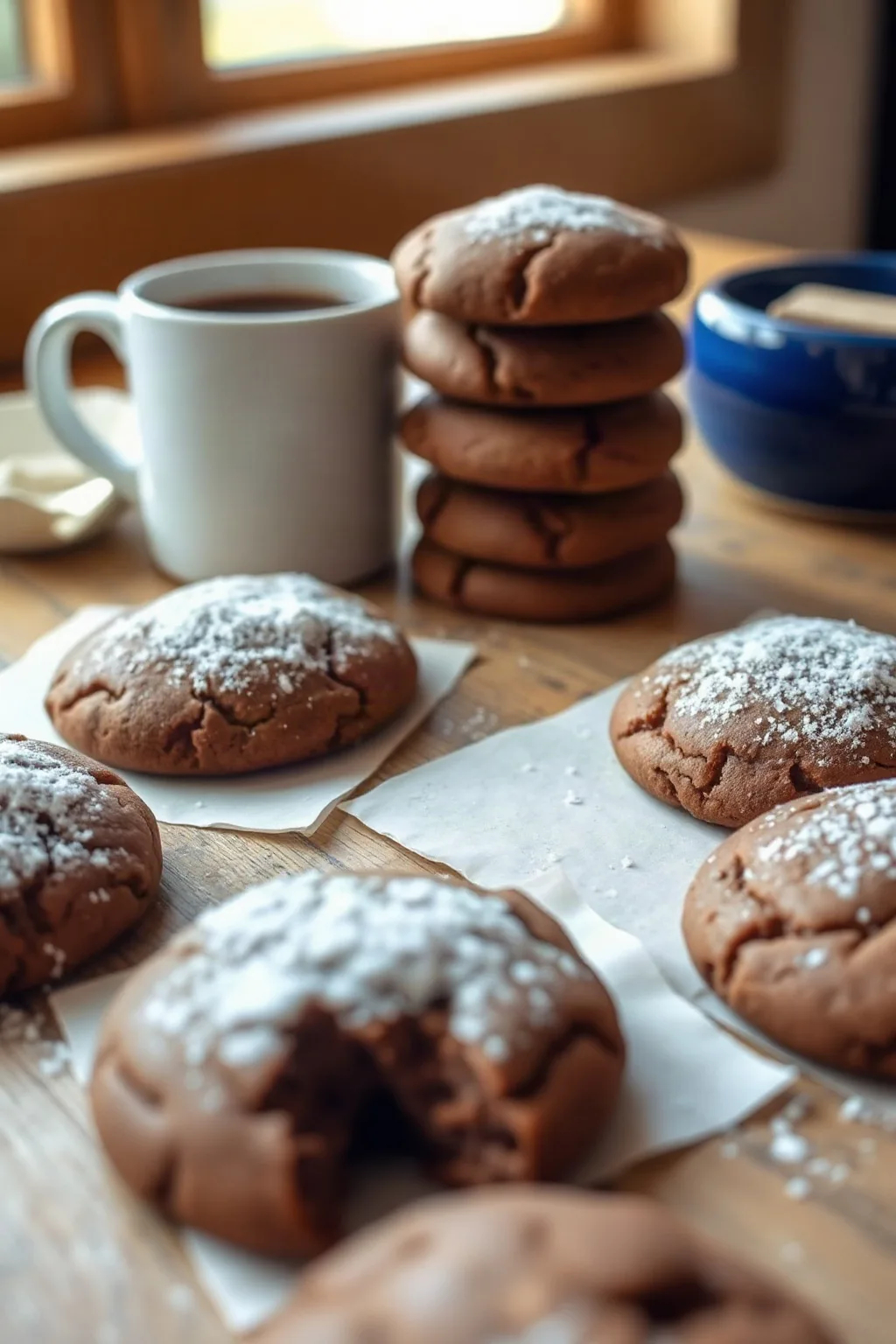 Galletas de Chocolate Caliente Mexicano Picante