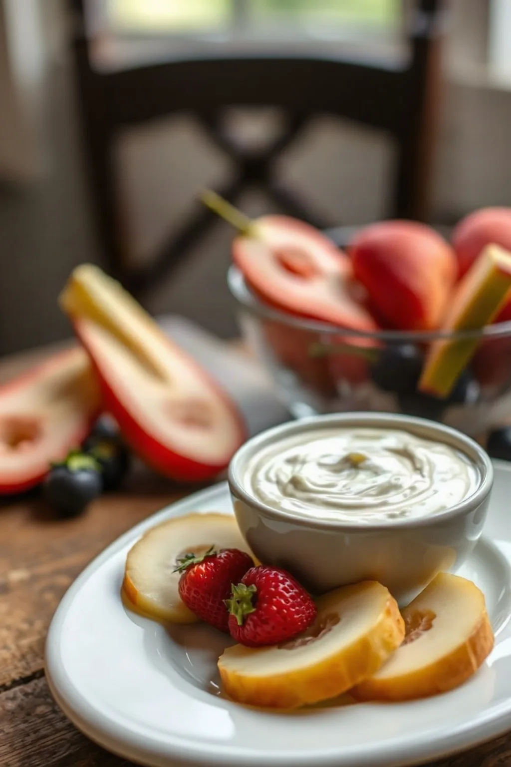 Creamy Vanilla Fruit Dip