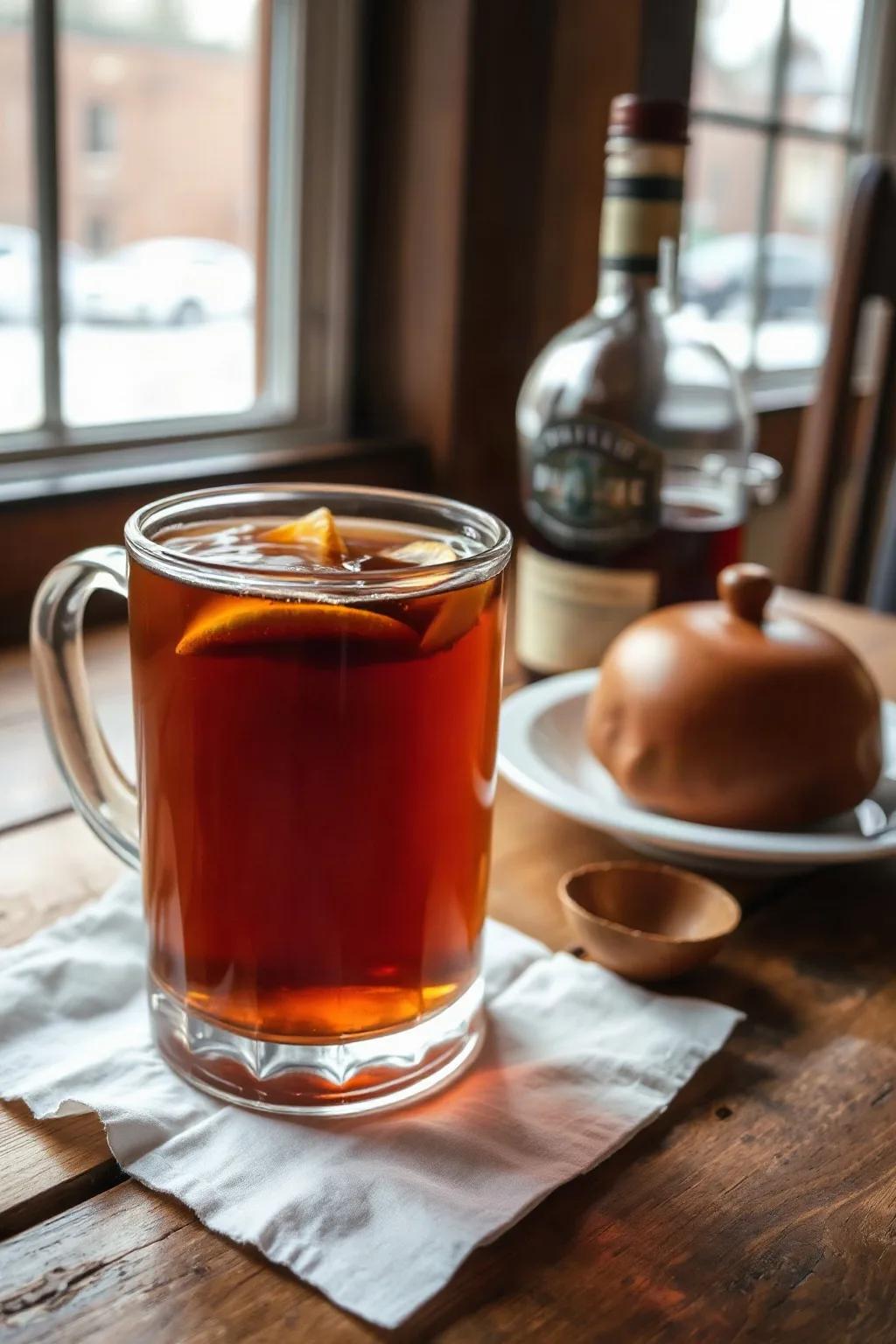 Té con Whisky Cálido y Reconfortante