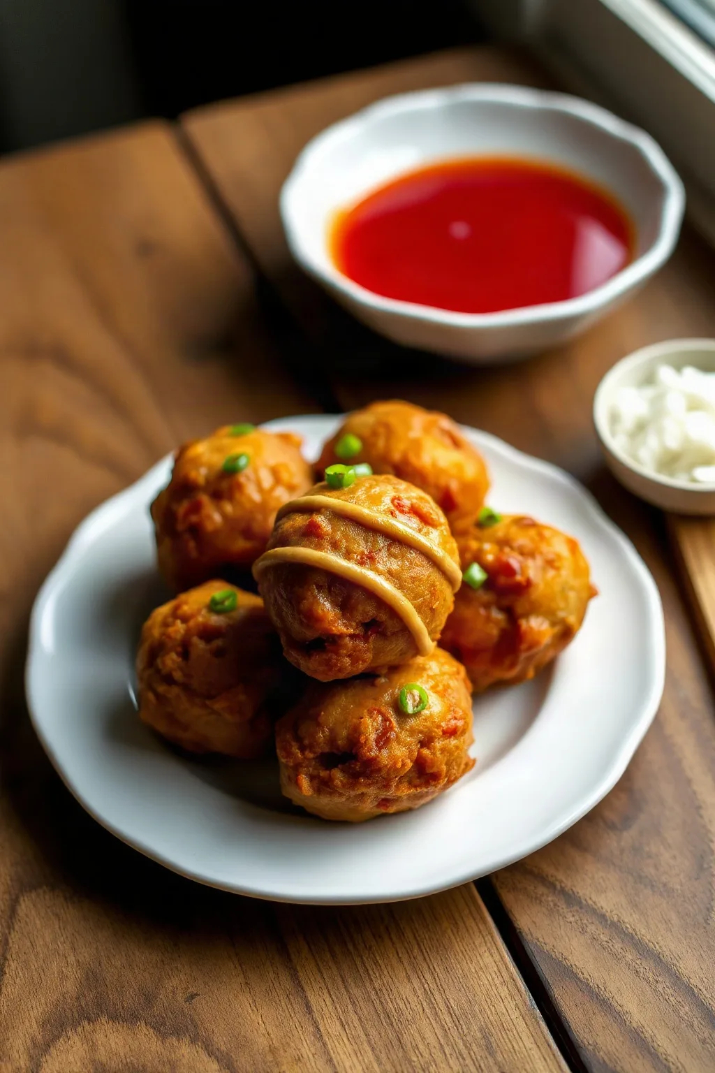 Boules de poulet chinoises frites faciles