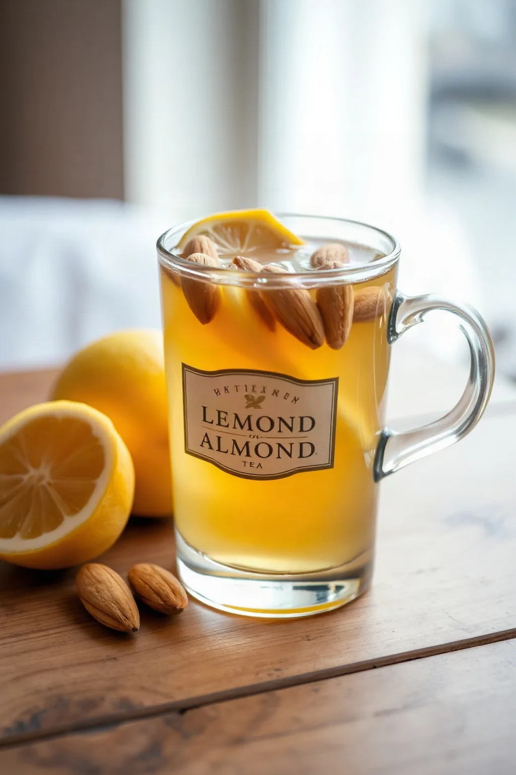 Refreshing Lemon Almond Tea