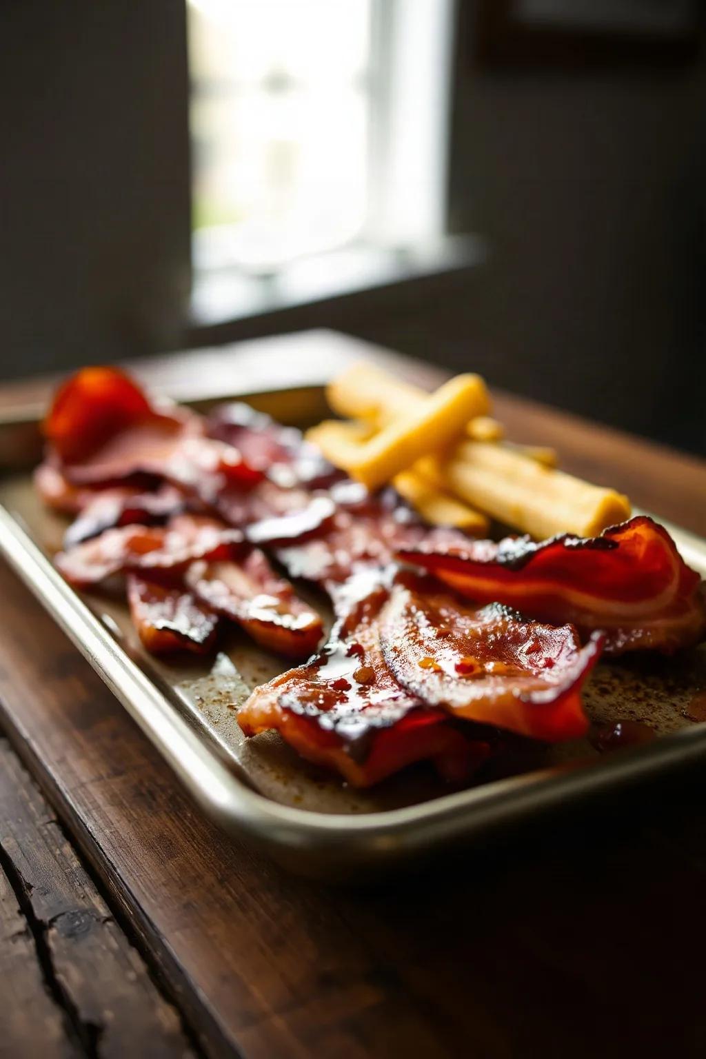 Crispy Oven Baked Bacon
