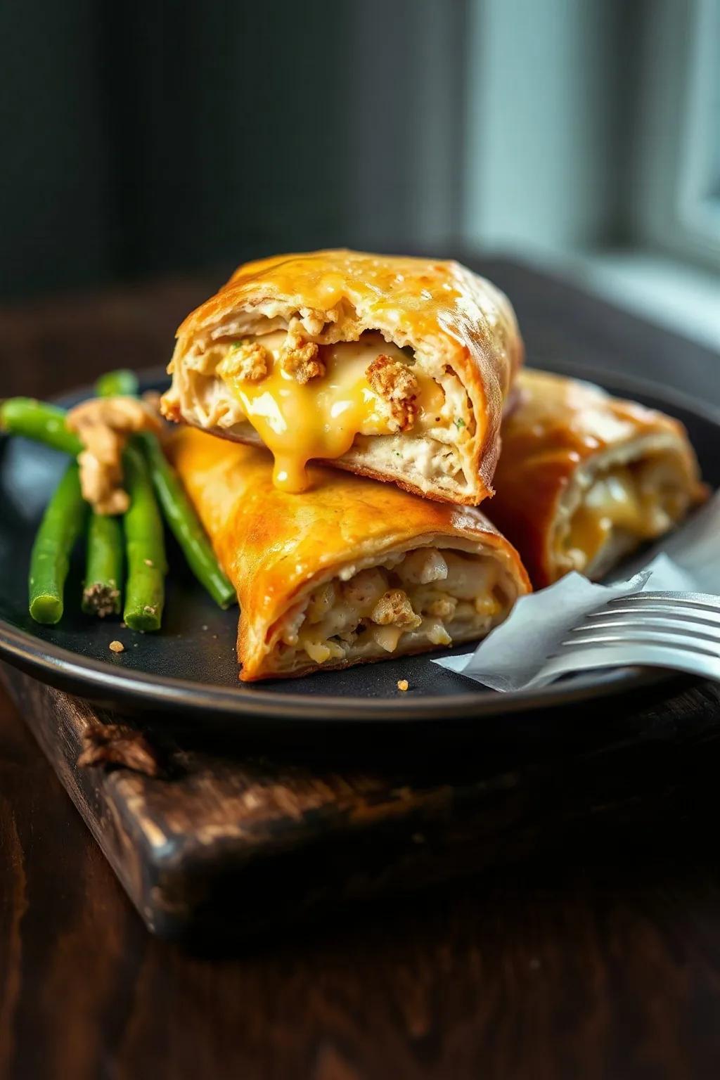 Empanadas de Pollo con Queso