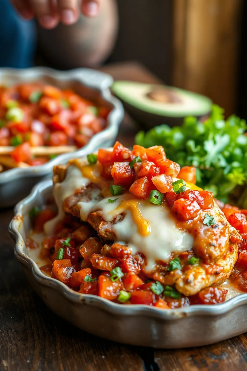 Savoury Salsa Chicken Bake