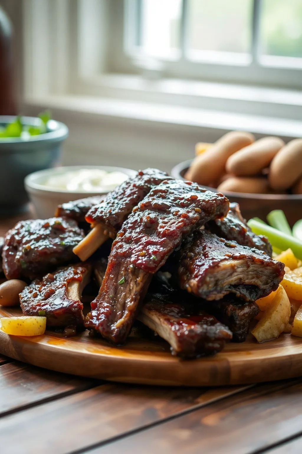 Côtes Levées à la Mijoteuse pour Potluck