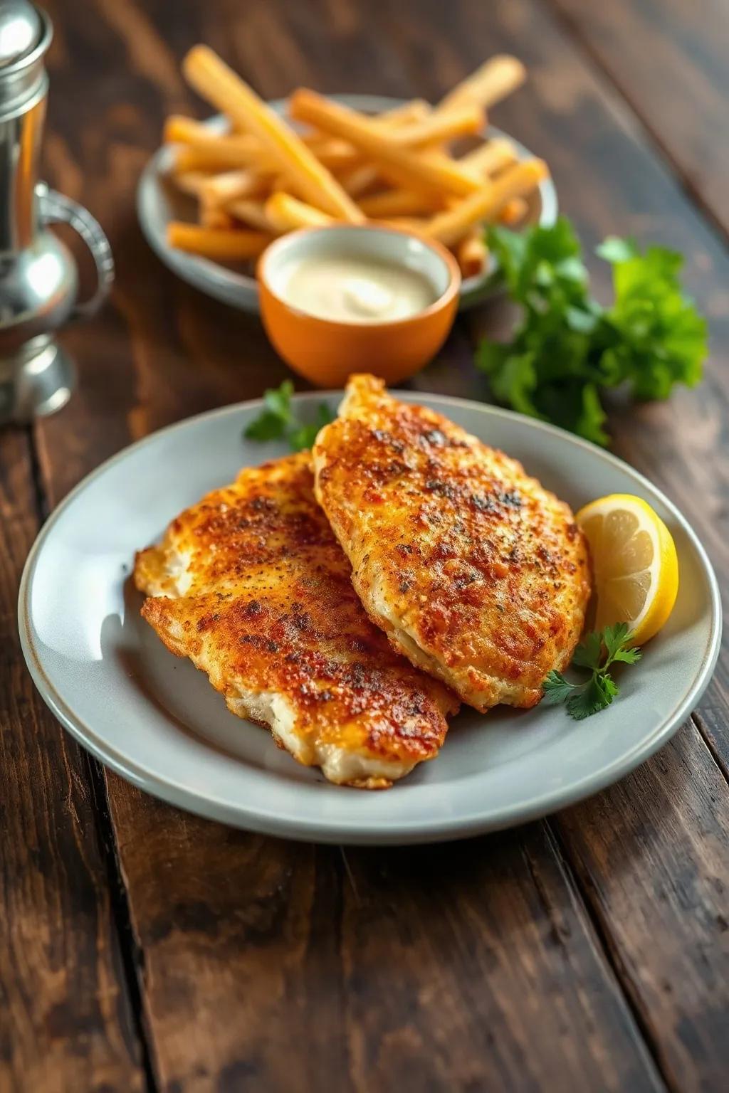 Filetes de Basa al Horno Crujientes