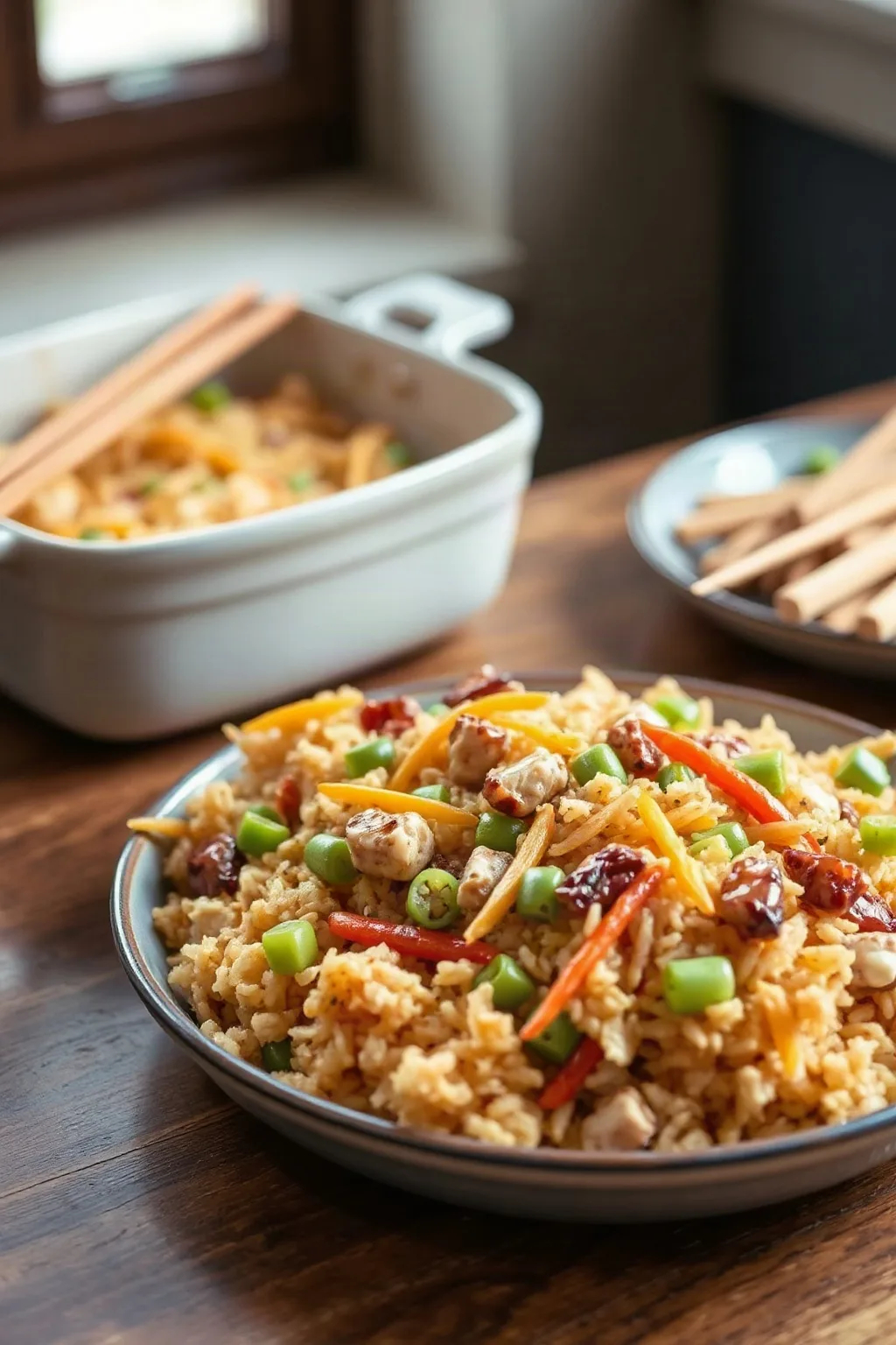 Delicious Baked Fried Rice Recipe