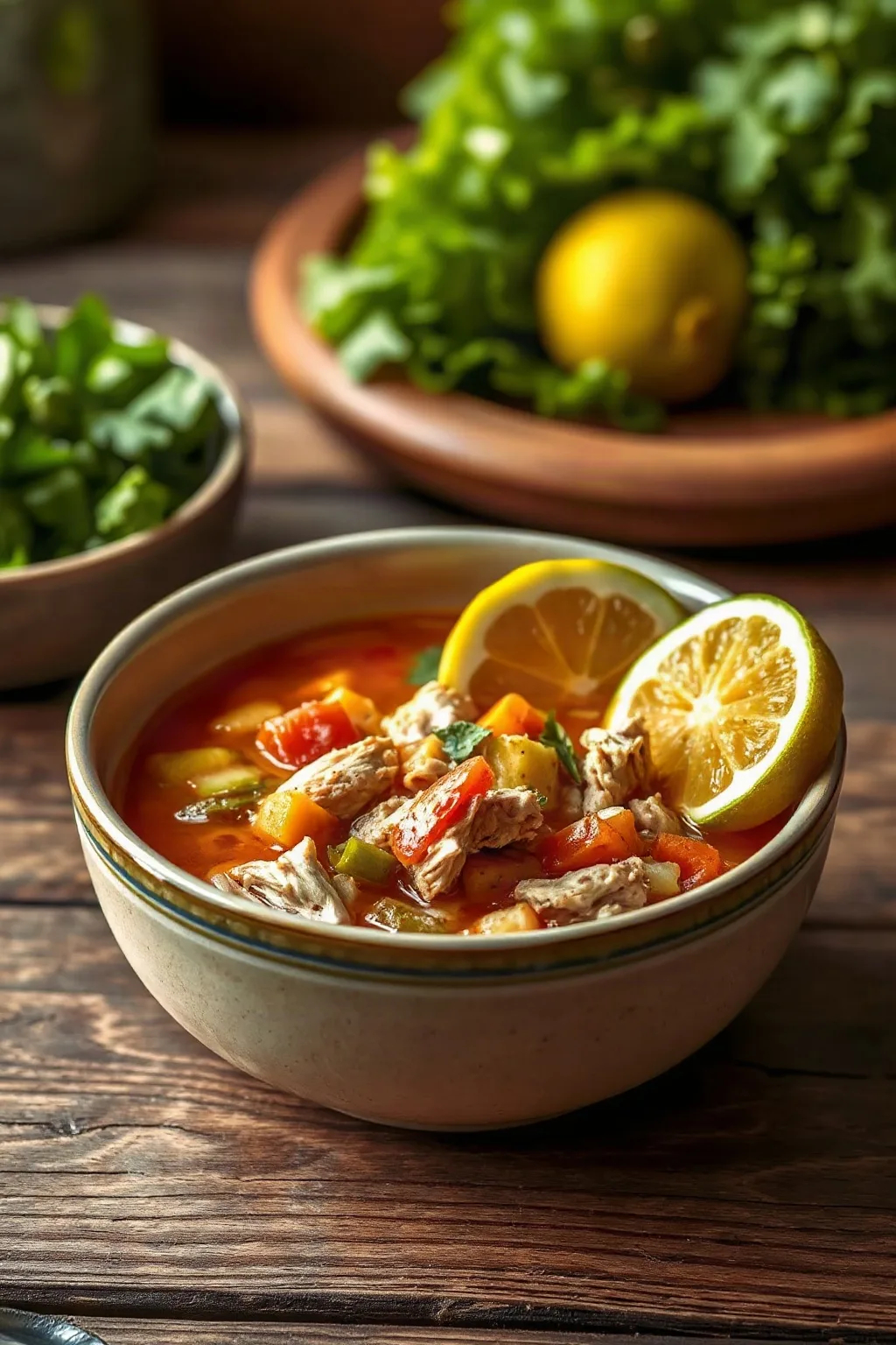 Caldo de Pollo: Soupe au Poulet Mexicaine