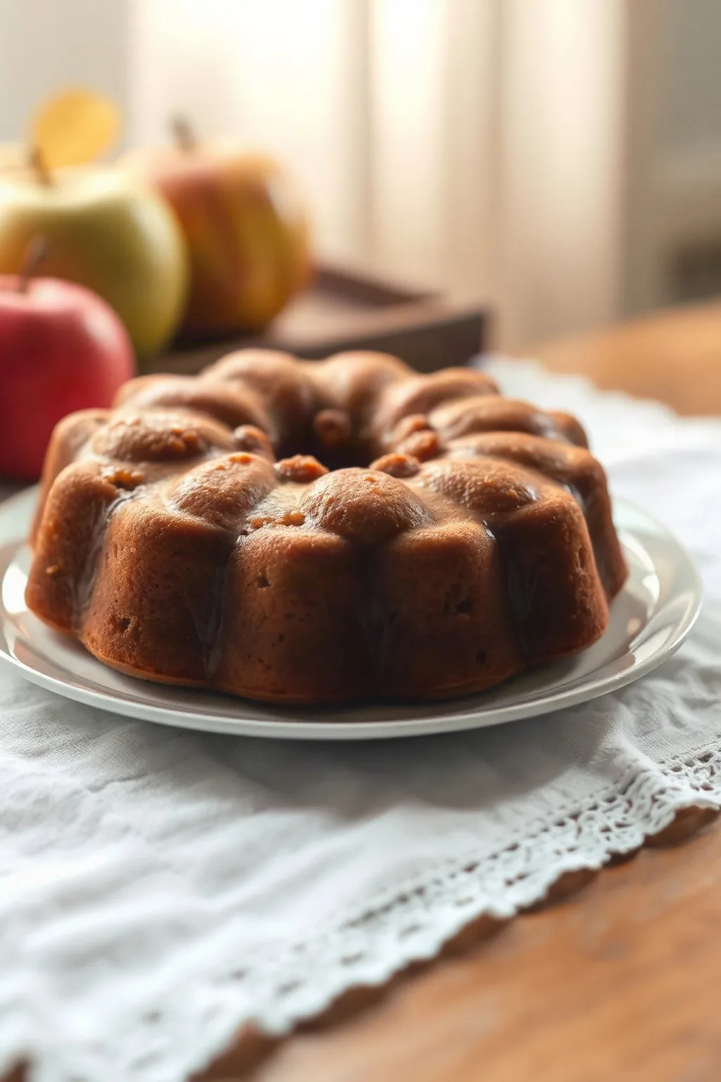Gâteau polonais à la compote de pommes