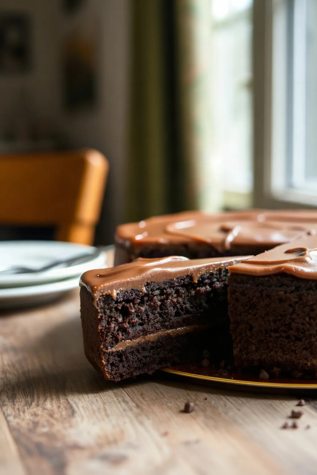 Decadent Sugar-Free Chocolate Cake