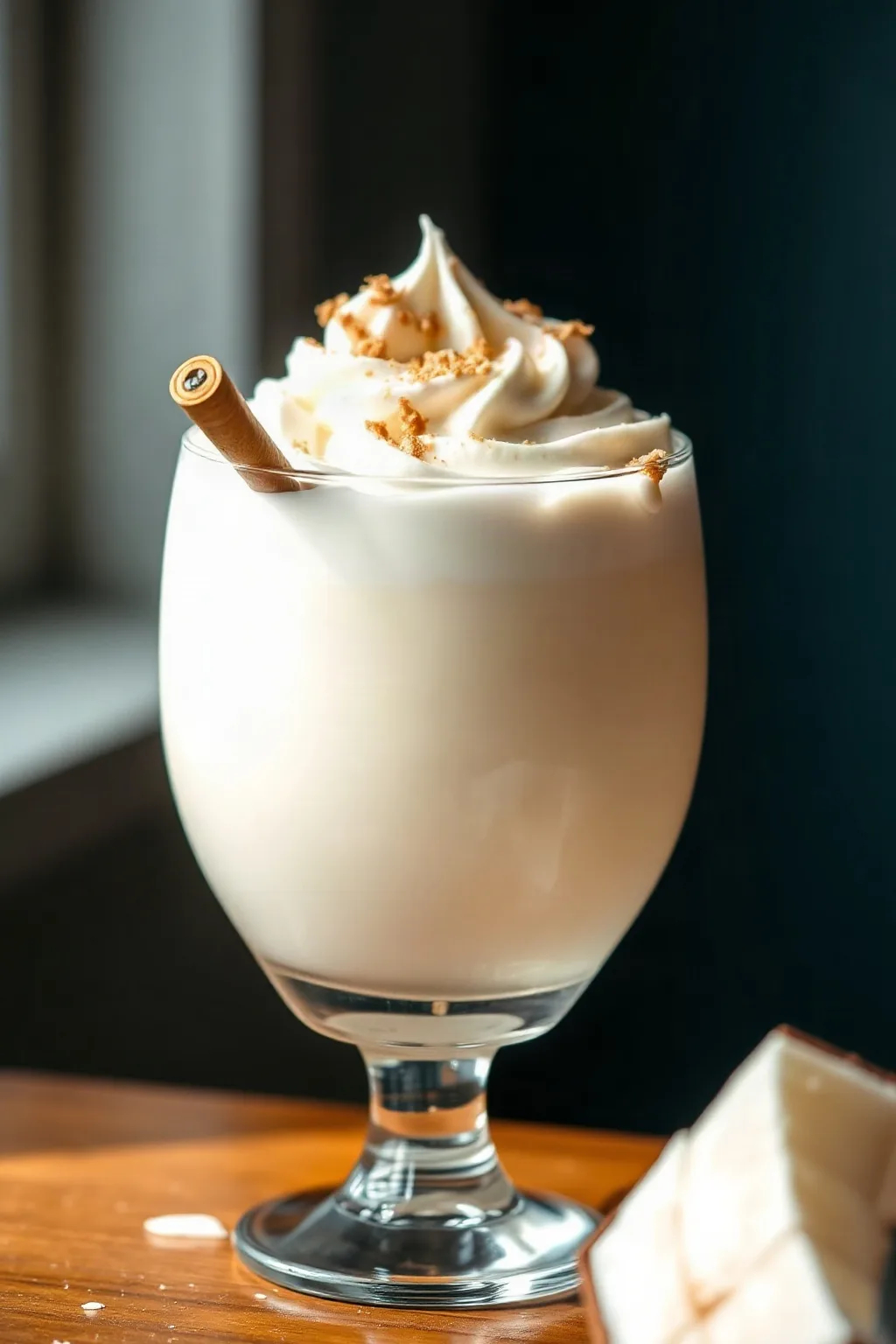 Crema de Coco con Ron