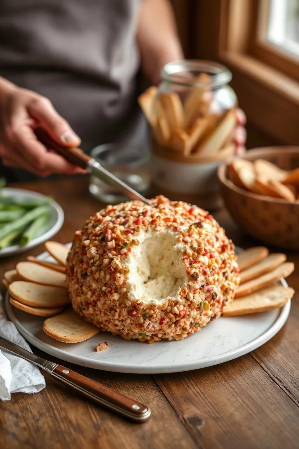 Boule de fromage de la réunion Herman
