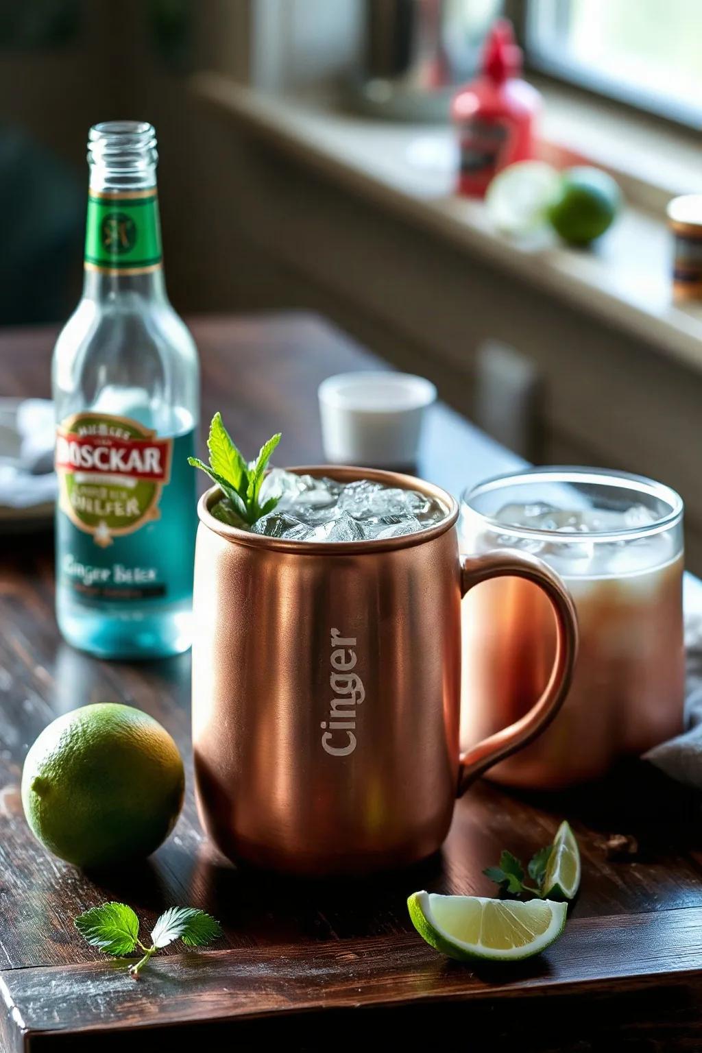 Classic Moscow Mule Cocktail Recipe