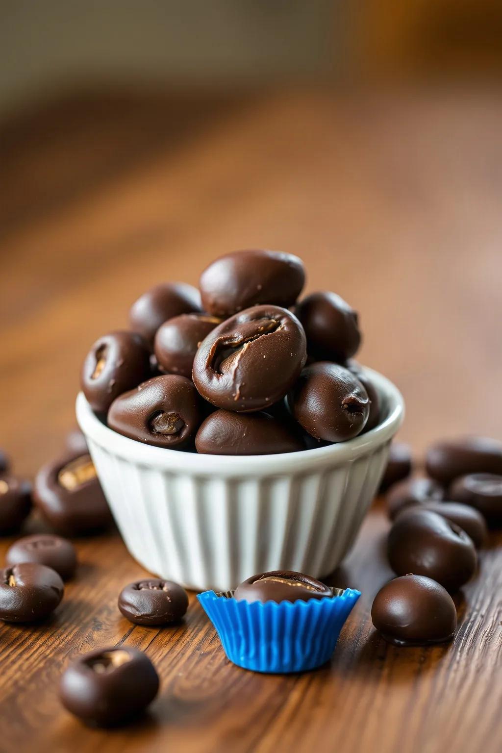 Chocolate Covered Coffee Beans Delight