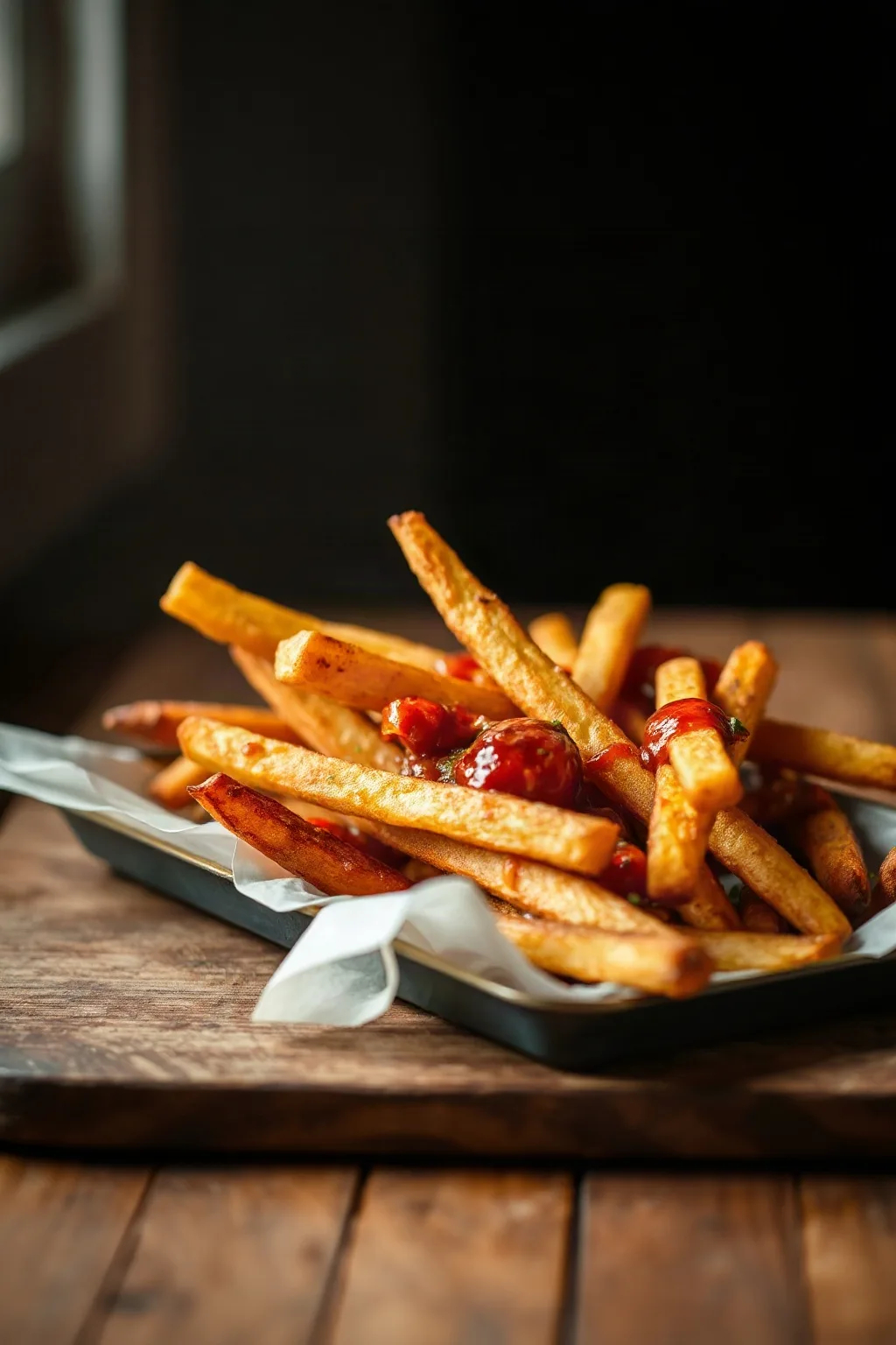 Crispy Cajun Baked French Fries