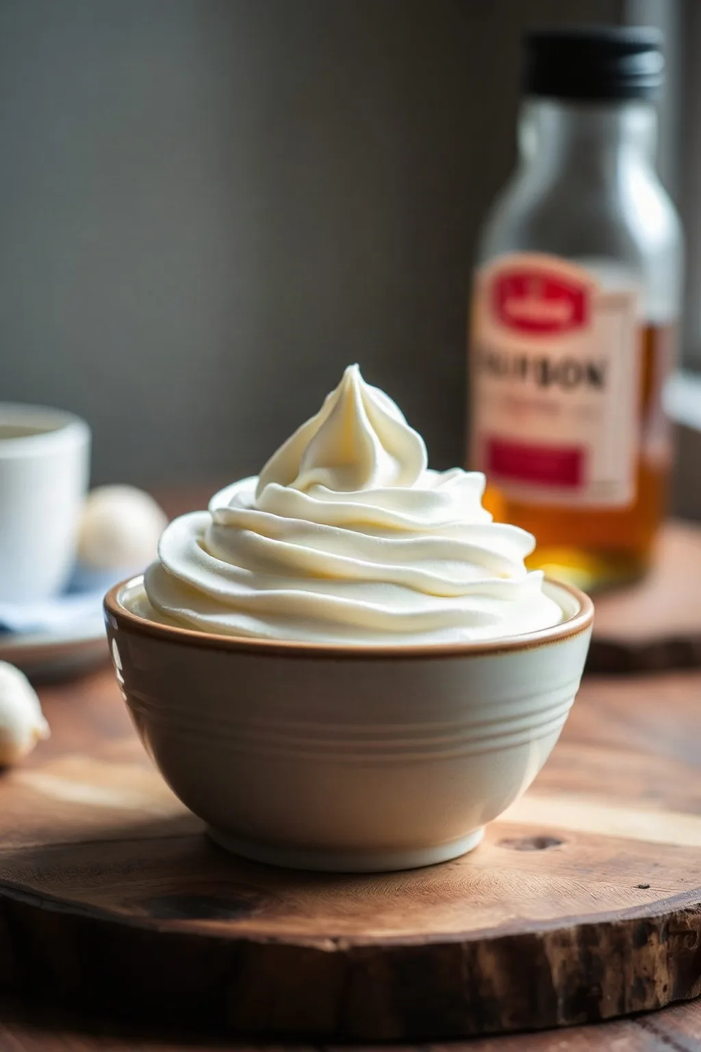 Crema Batida con Bourbon