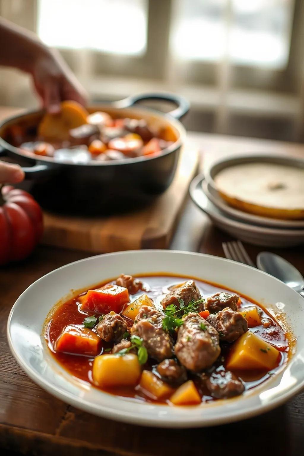 No Peek Beef Stew: A Hearty Canadian Classic