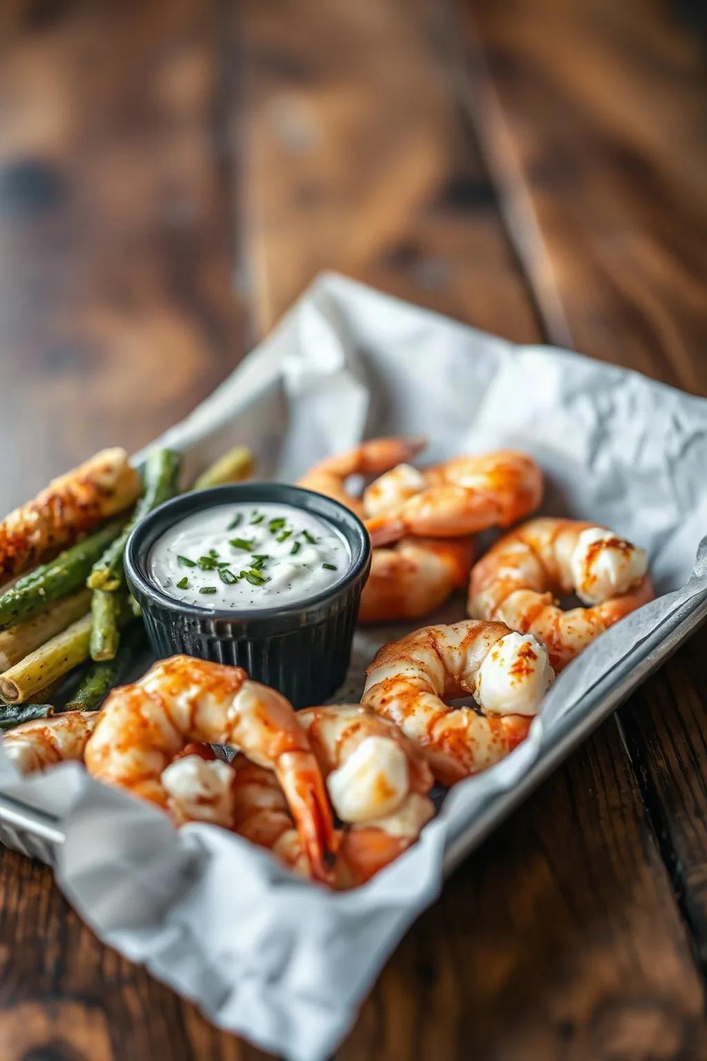 Crispy Air Fried Shrimp