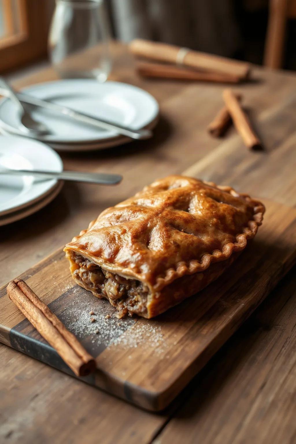Tourtière Classique aux Épices Chaleureuses