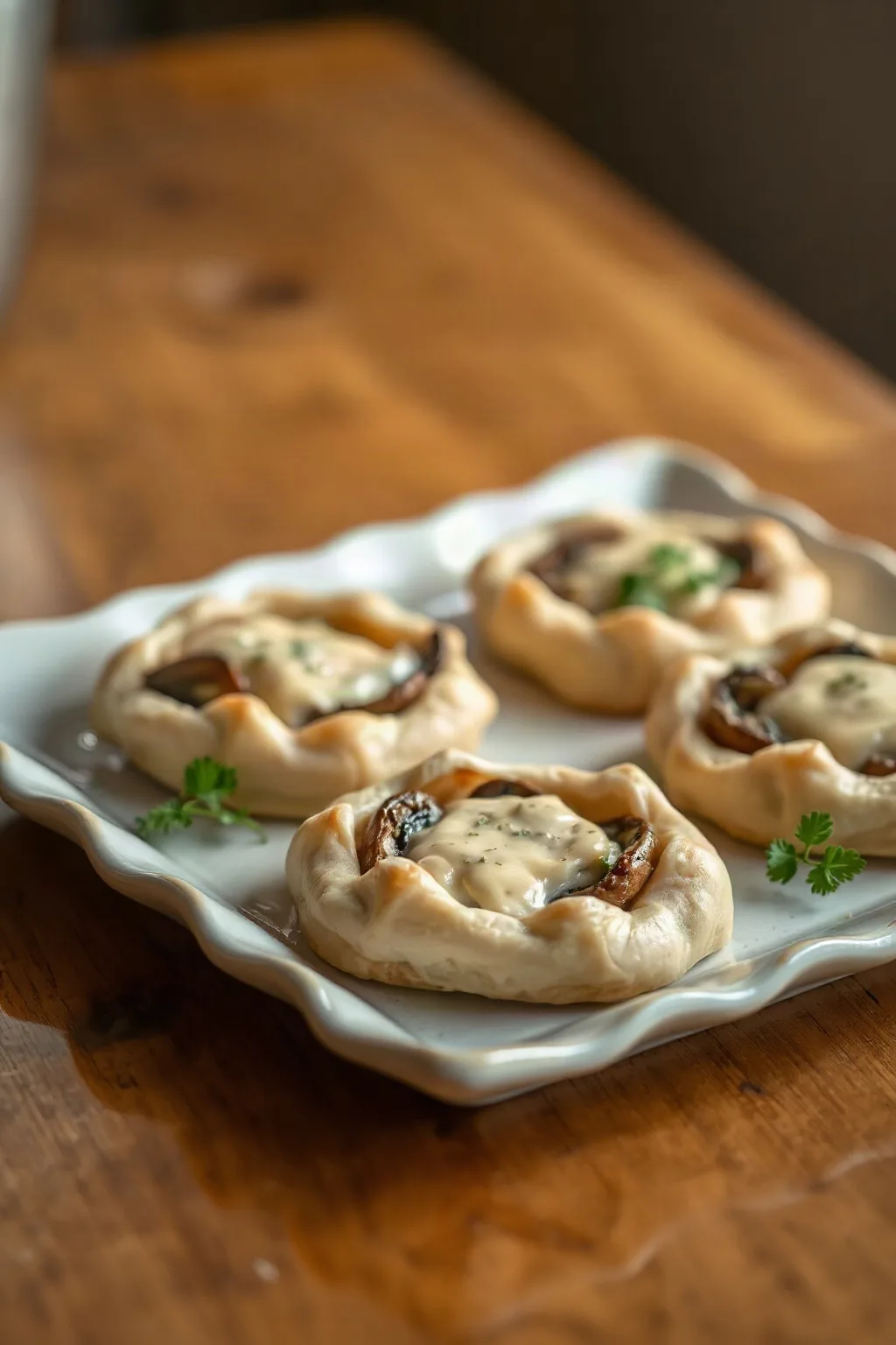 Classic Mushroom Bouchees