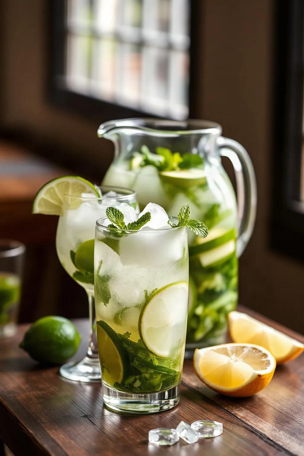 Mojitos by the Pitcher