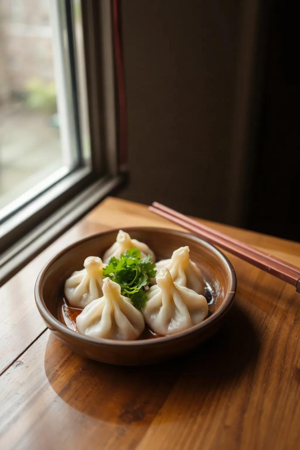 Dumplings de Cerdo Rápidos y Fáciles