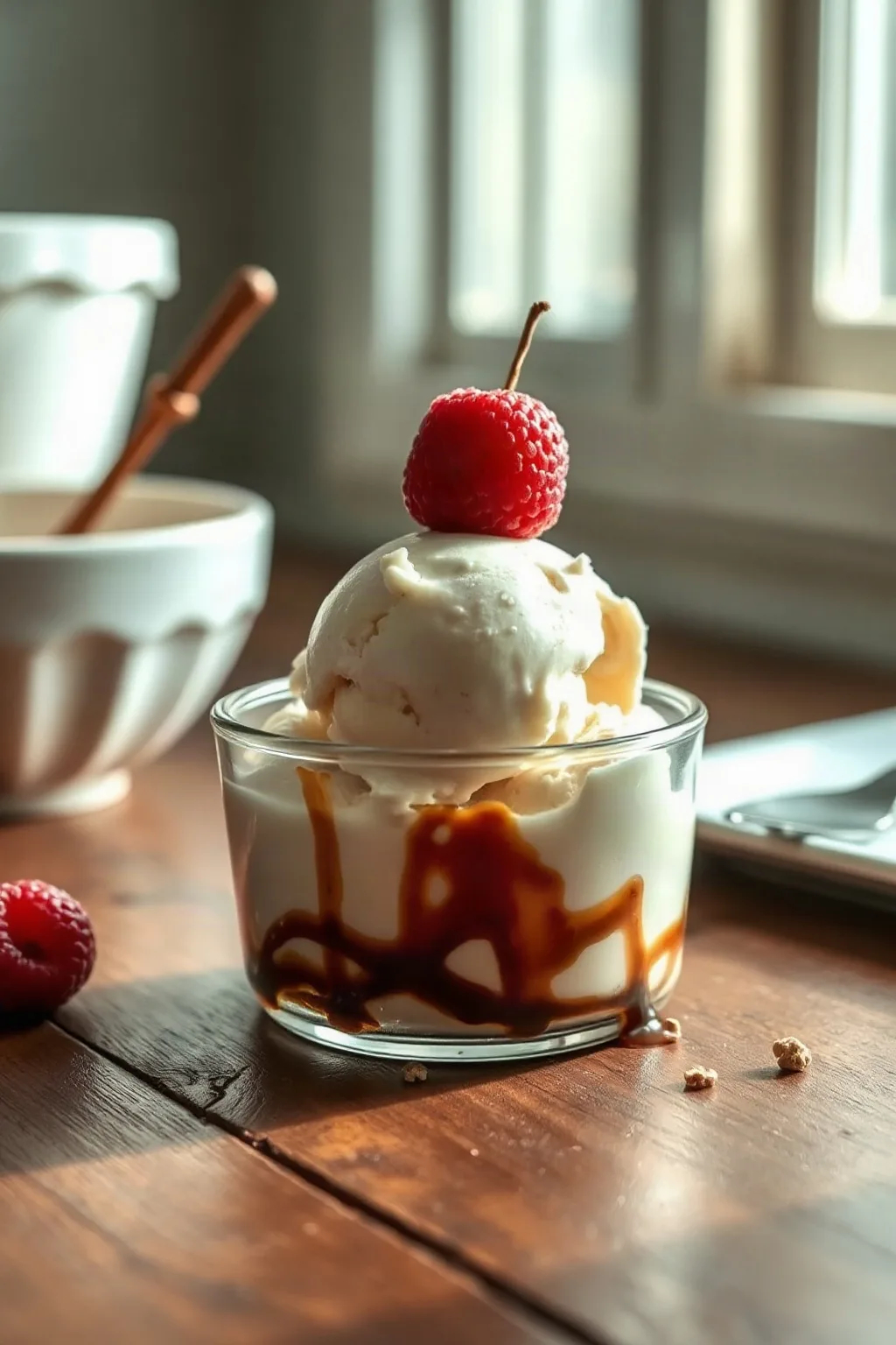Five Minute Ice Cream Delight