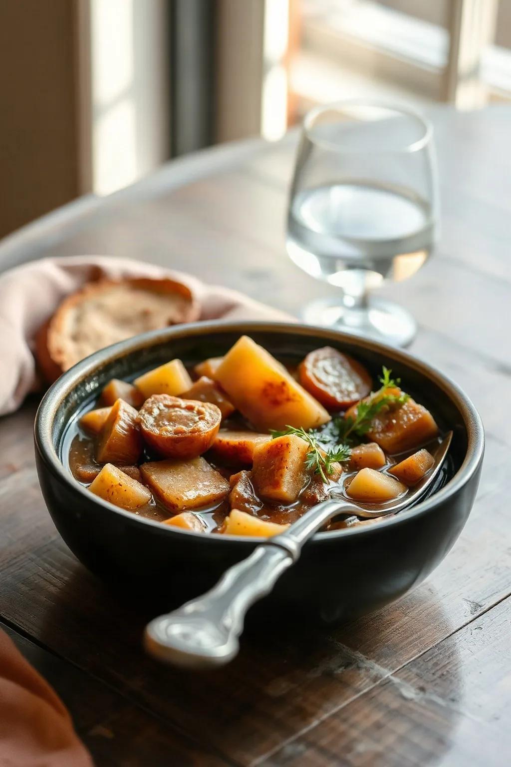Hearty Rutabaga Stew