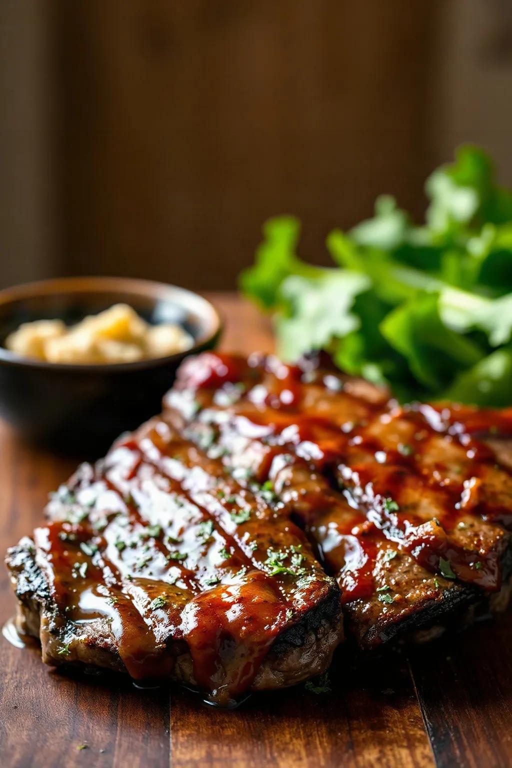Bifteck de contre-filet BBQ parfait