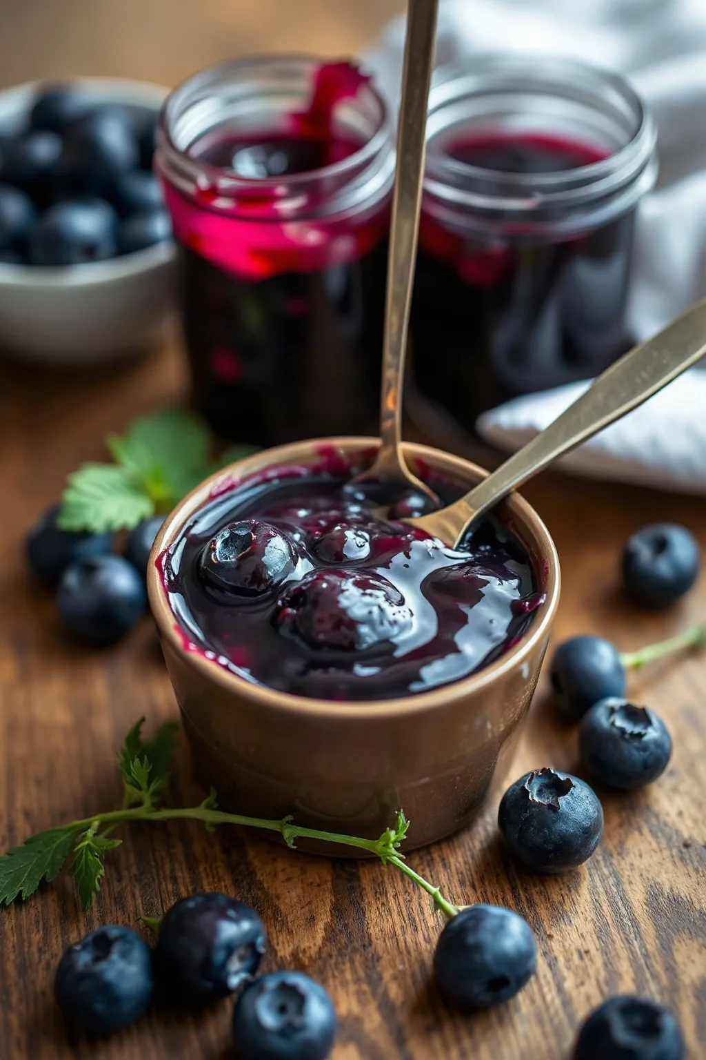 Confiture de Bleuets Facile en Petite Quantité