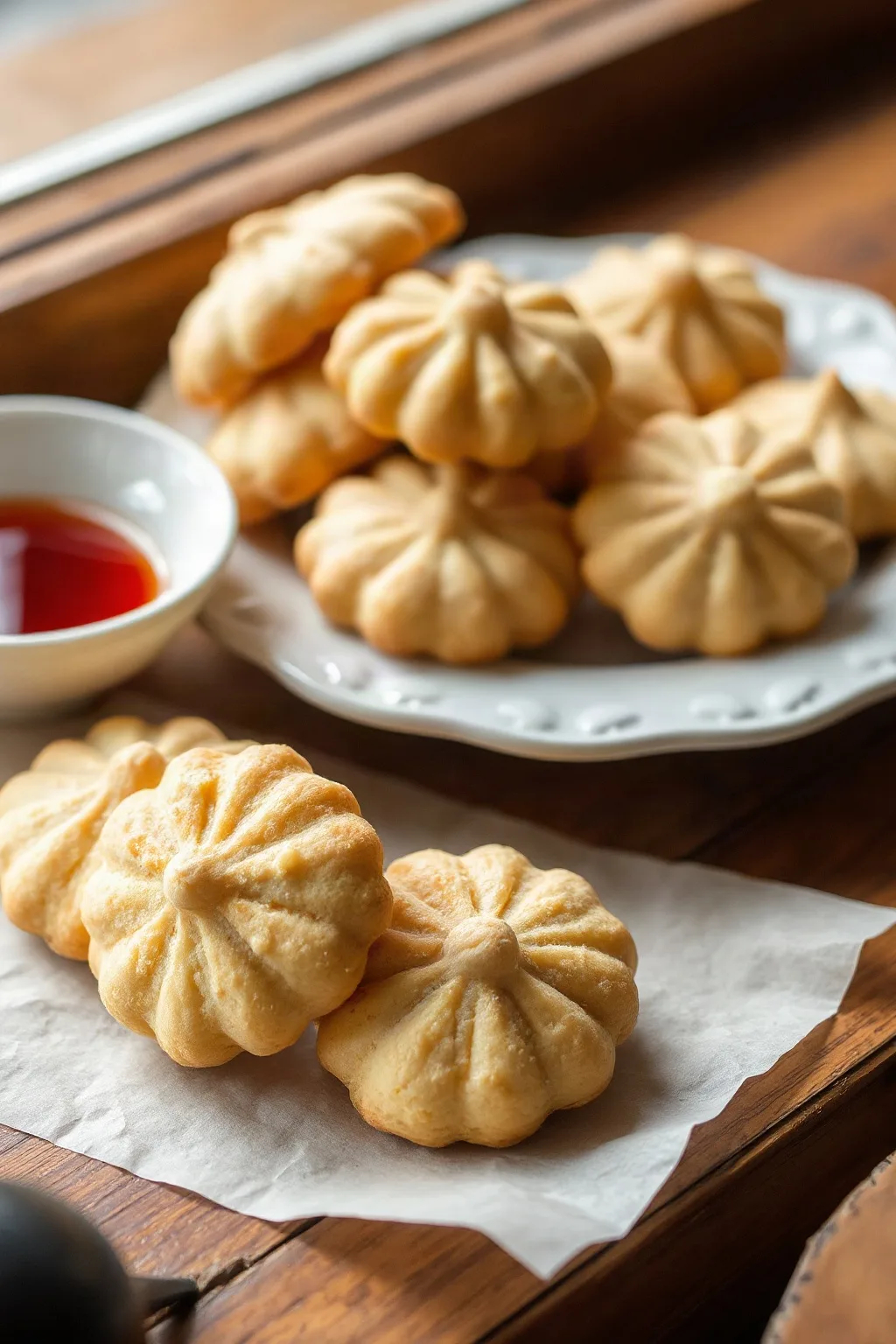 Galletas Chinas de Almendra Crujientes