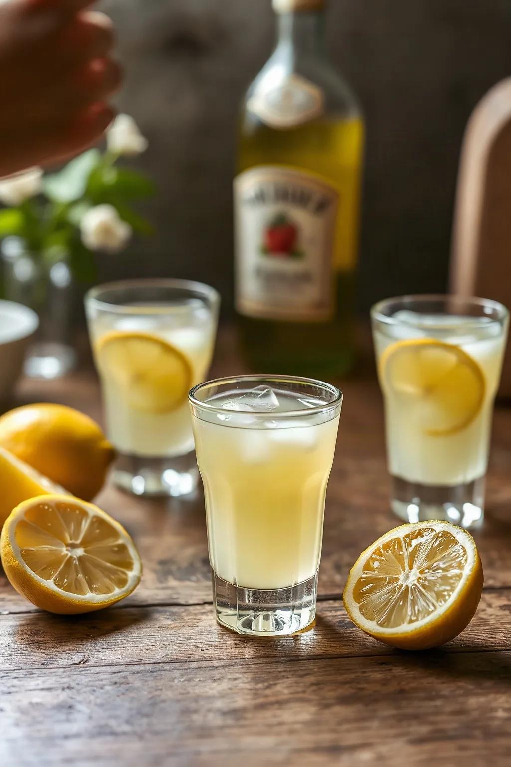 Chupitos de Limón Refrescantes