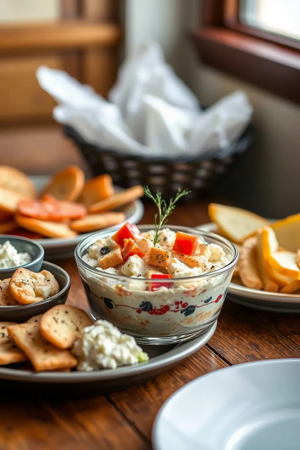 Trempette de fruits de mer en étages: Un favori des fêtes