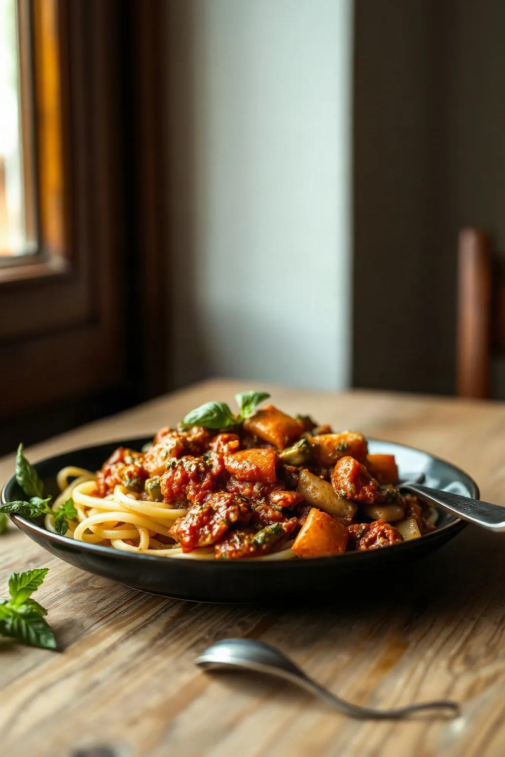Deliciosa Boloñesa Vegetariana