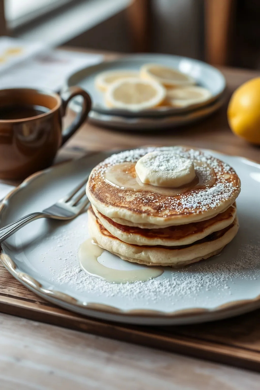 Panqueques de Limón y Amapola para el Domingo