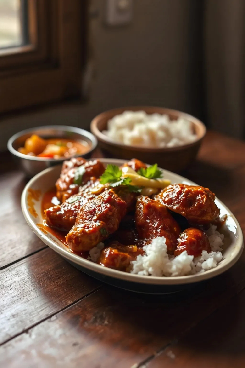 Vindaloo de porc Goan authentique