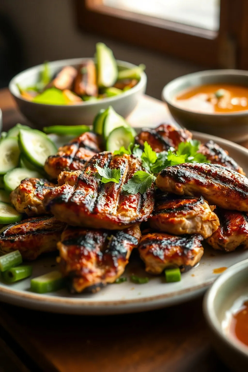 Poulet Grillé Laotien Ping Gai