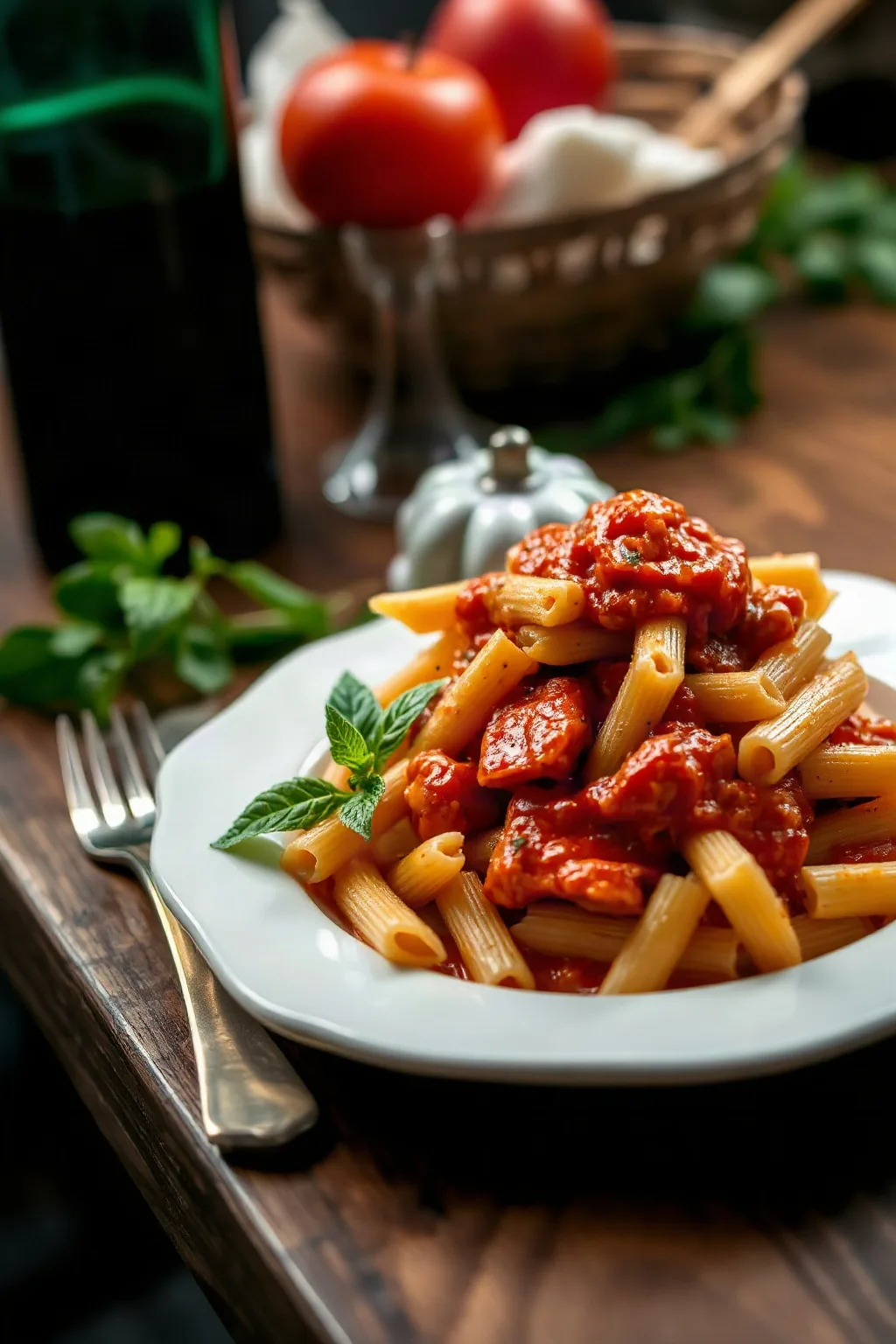 Penne con Salsa de Vodka: Un Clásico Italiano