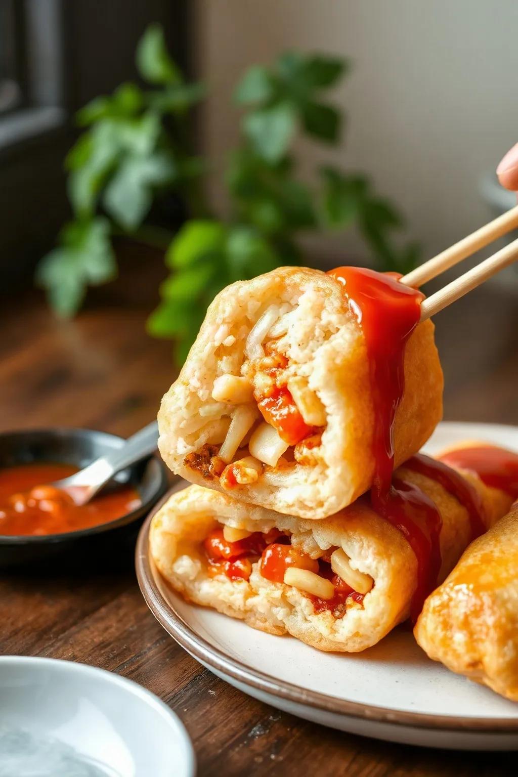 Tteokbokki: Gâteaux de riz épicés coréens
