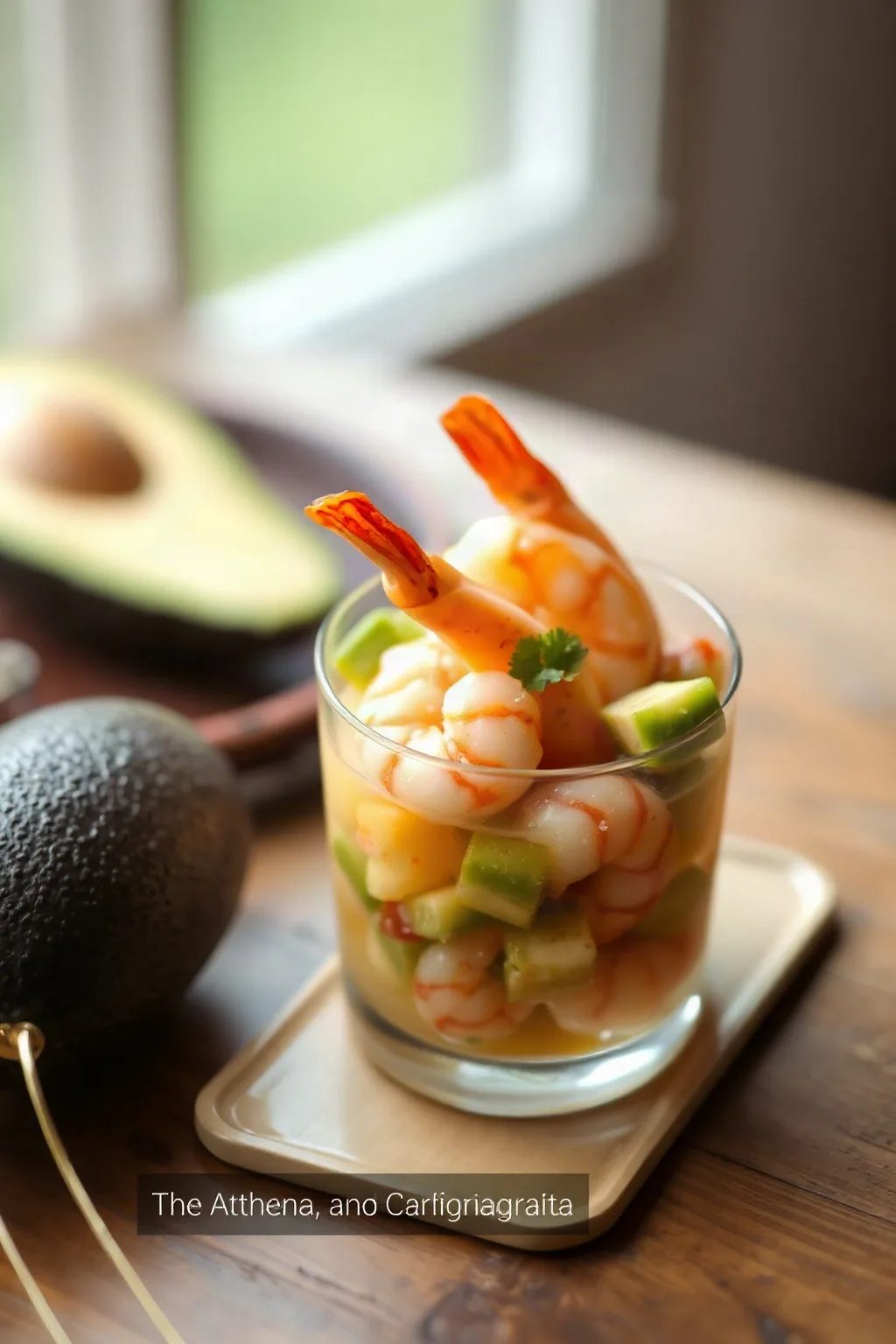 Ceviche de Camarón y Aguacate Estilo Sarita
