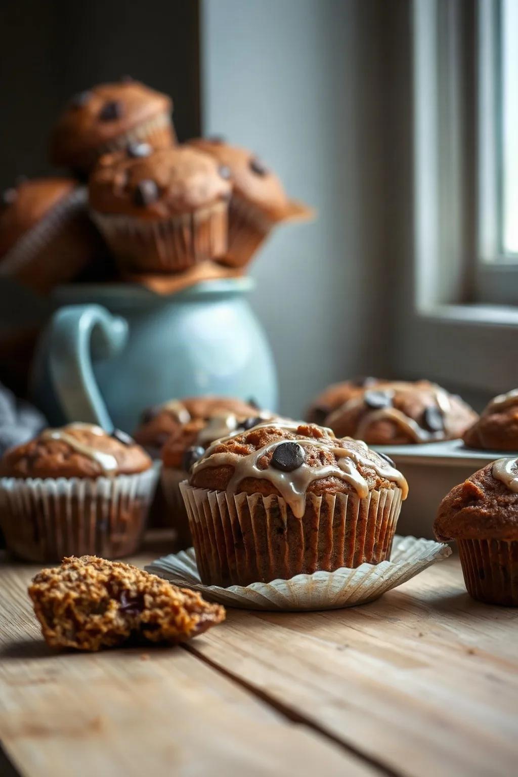 Muffins au son et à la mélasse classiques