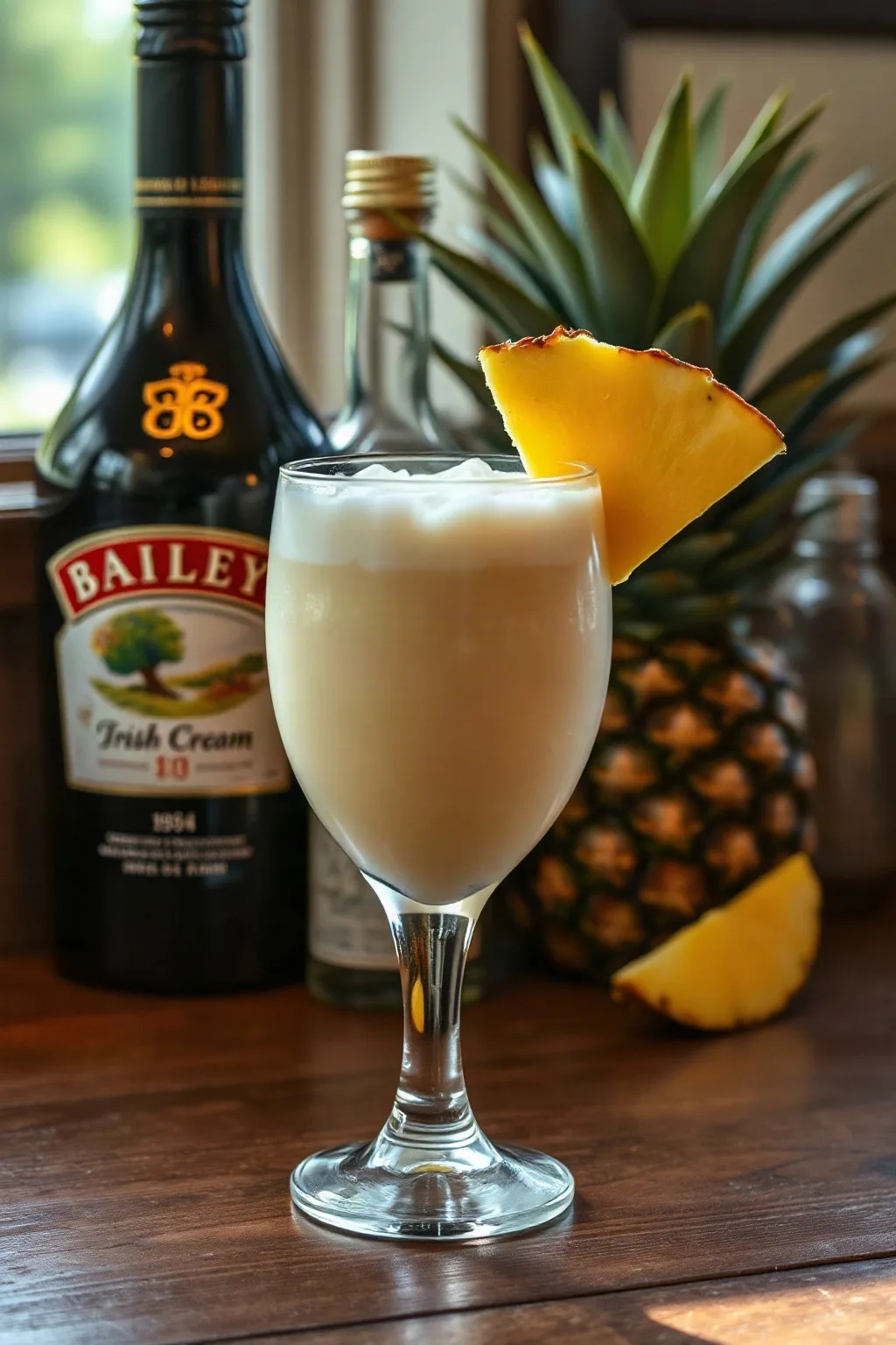 Refreshing Malibu Baileys Colada
