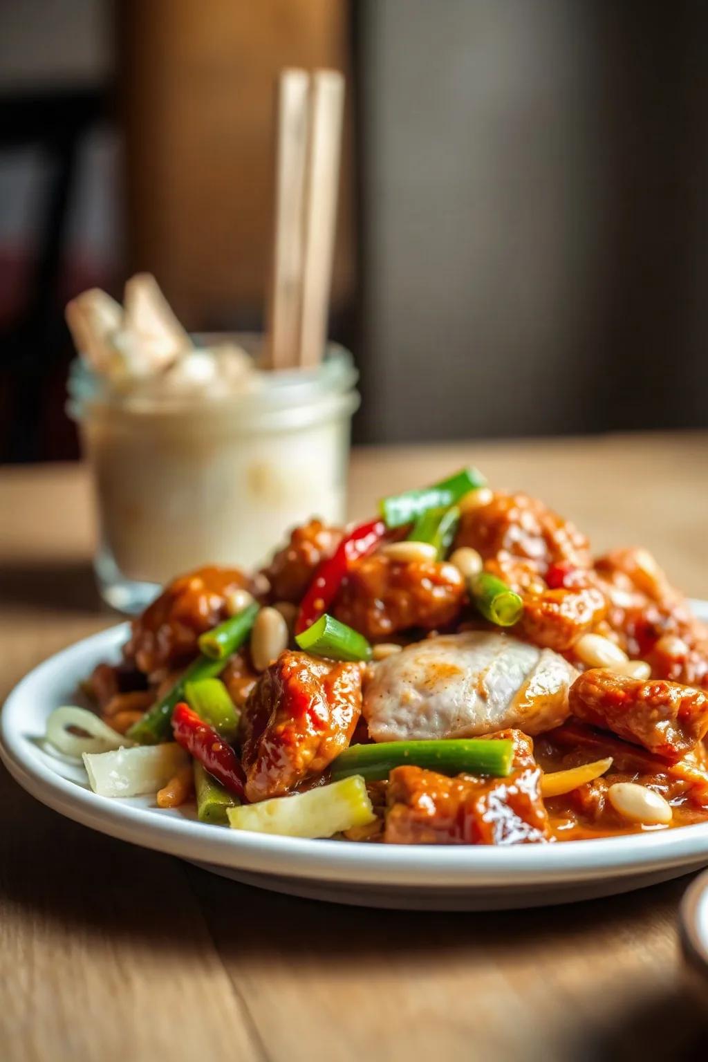 Poulet Kung Pao épicé de Hunan