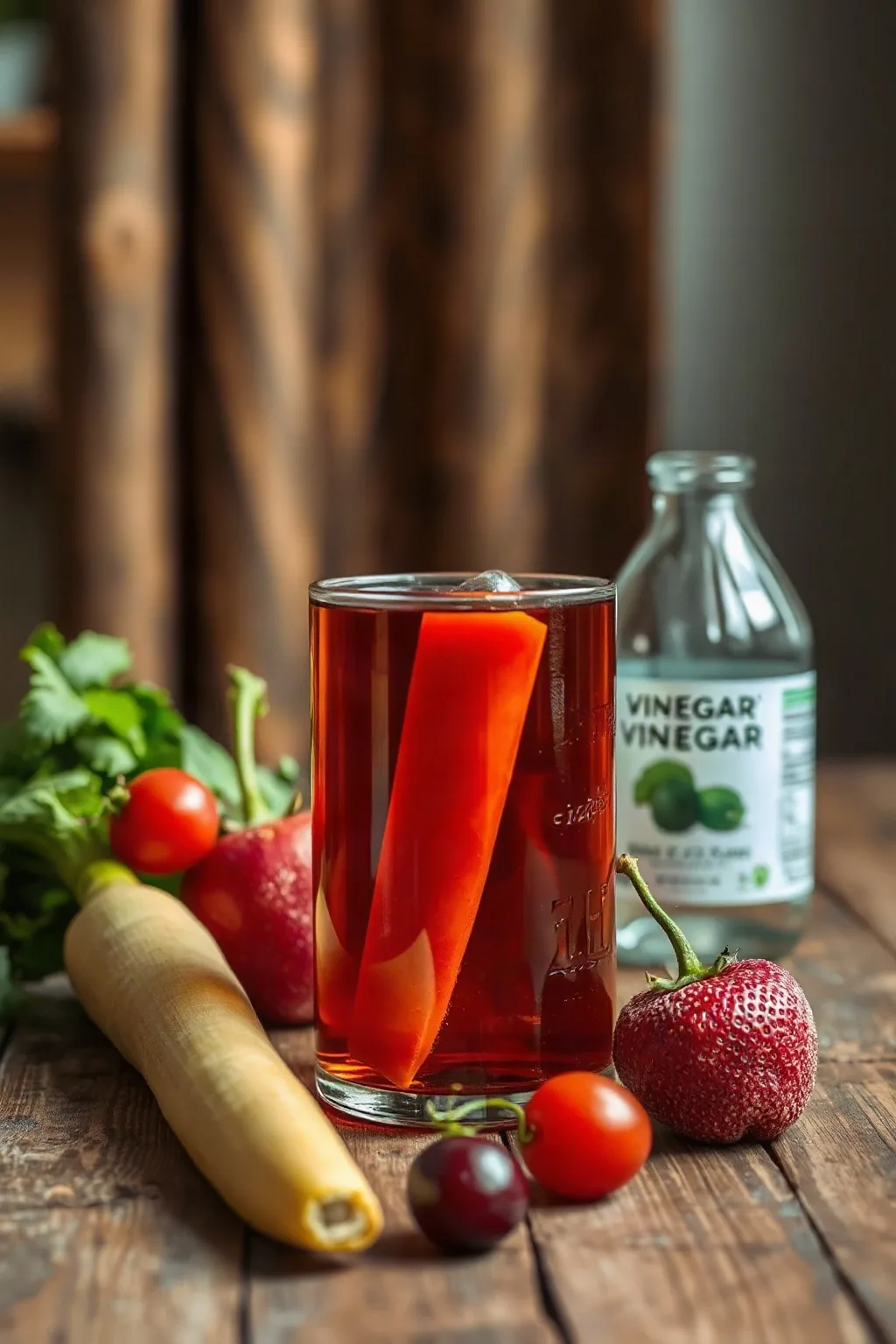 Nettoyage de Fruits et Légumes à Base de Vinaigre