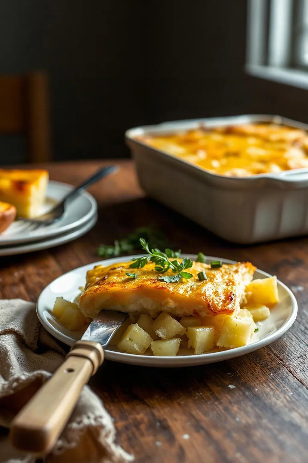 Gratin de pommes de terre incroyable