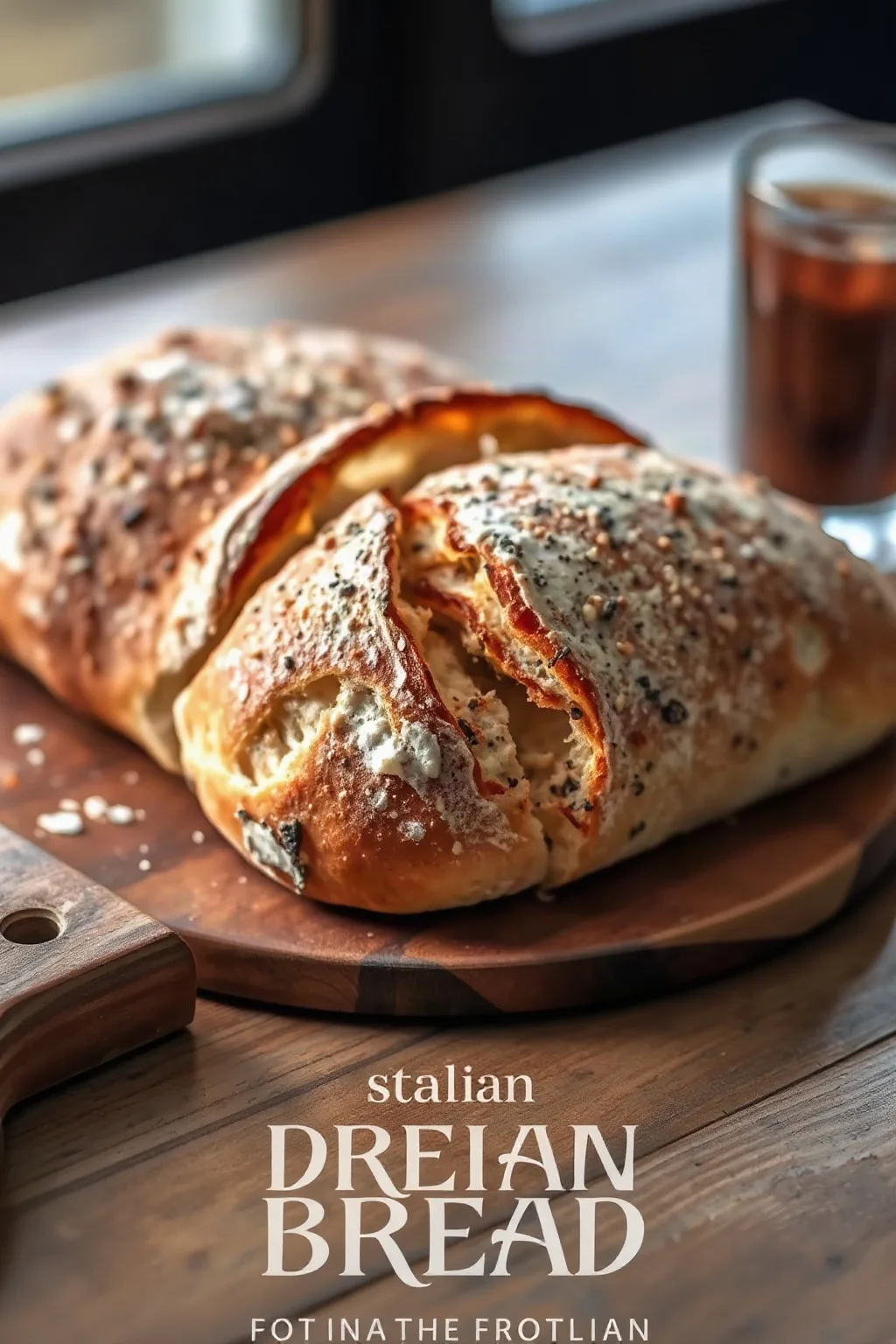Pan Italiano Horneado en Piedra para Pizza