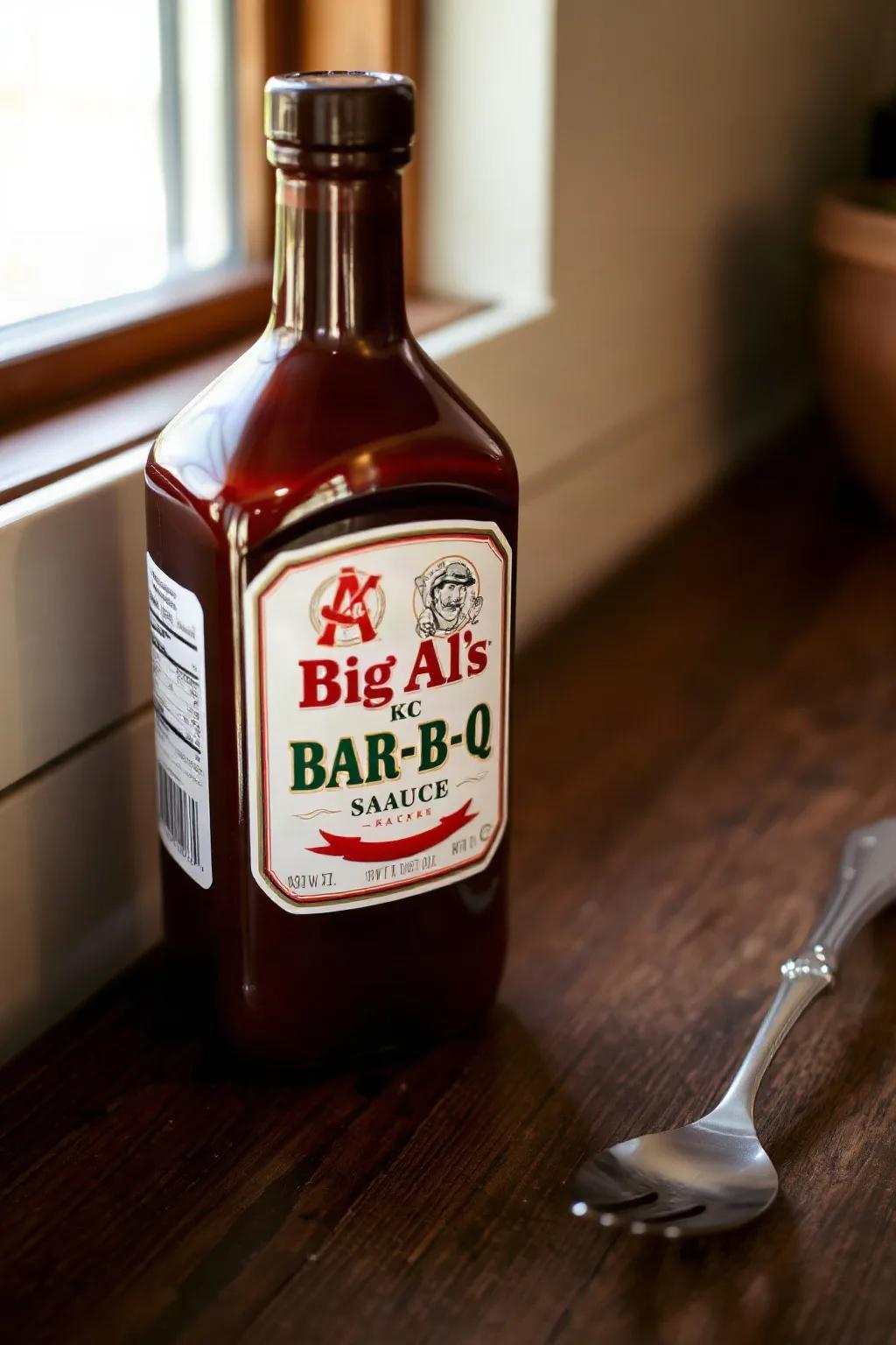 Salsa Barbacoa KC de Big Al para Sabor Auténtico