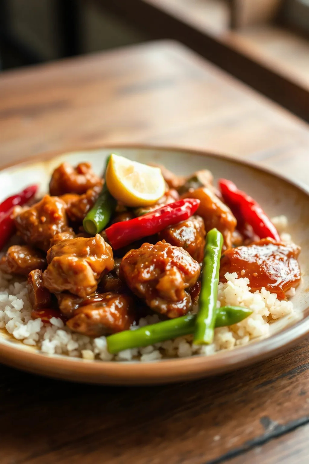 Authentic Hunan Style Chicken Stir-Fry