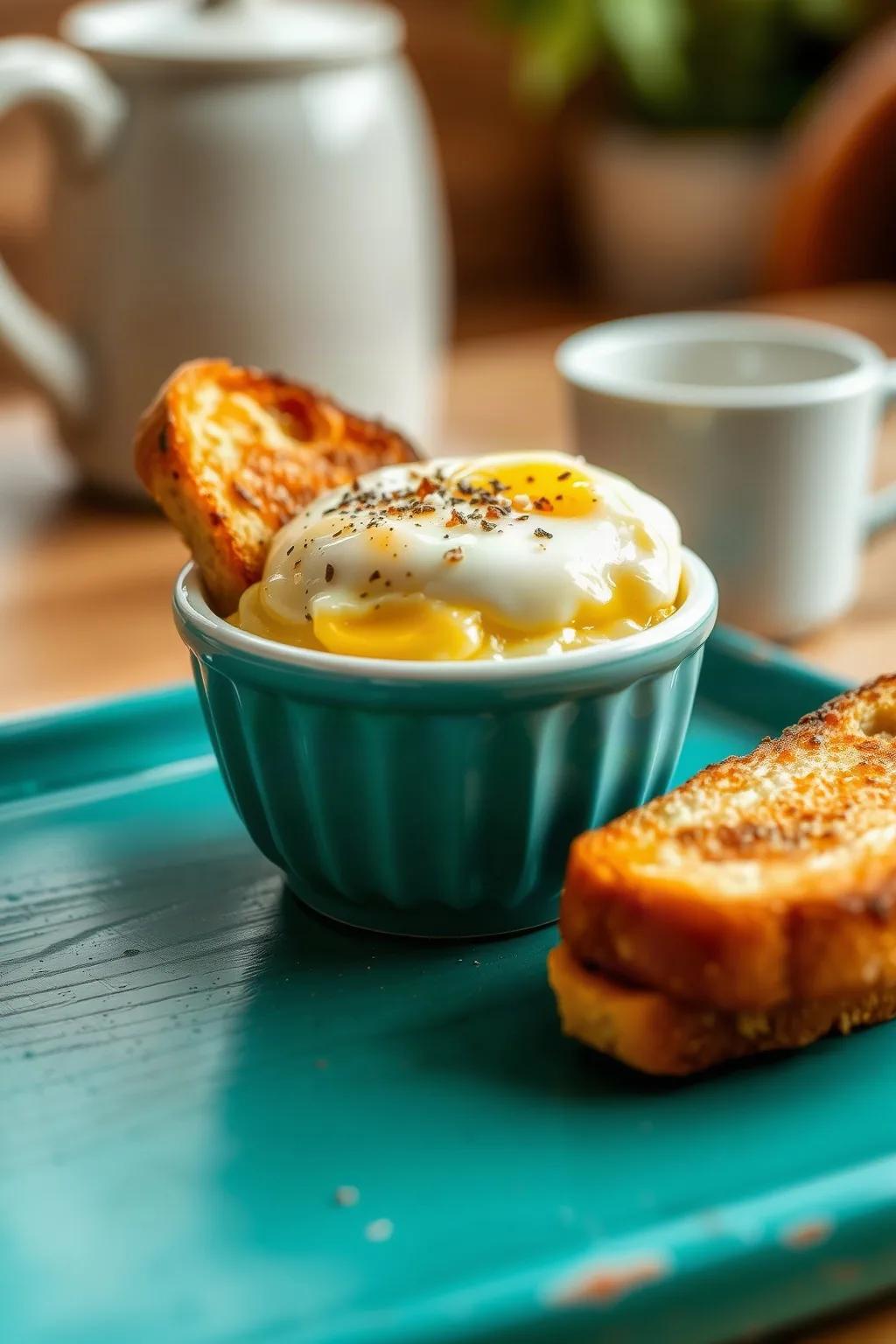 Classic Egg in a Cup Breakfast Delight