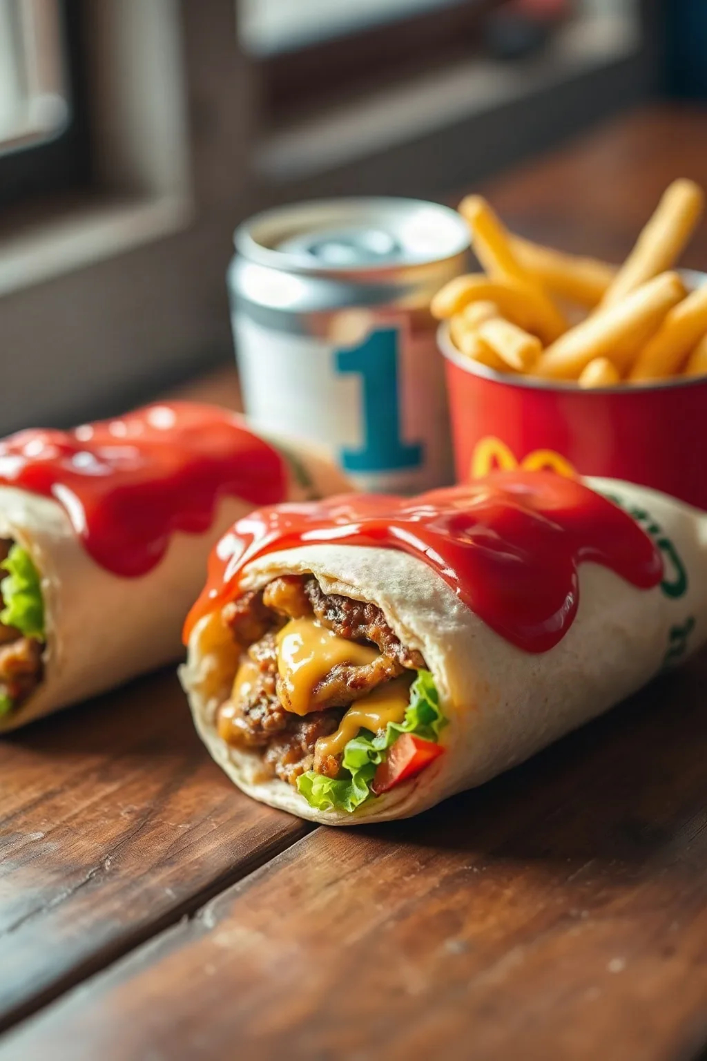 Burritos Big Mac: Fusion Gourmande